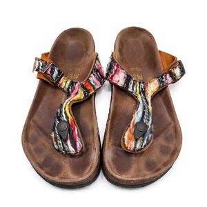 Birkenstock Arizona Yarn Gizeh Sandal Shoe